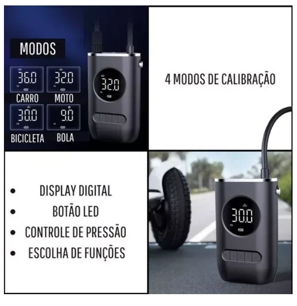 Compressor de Ar Portátil